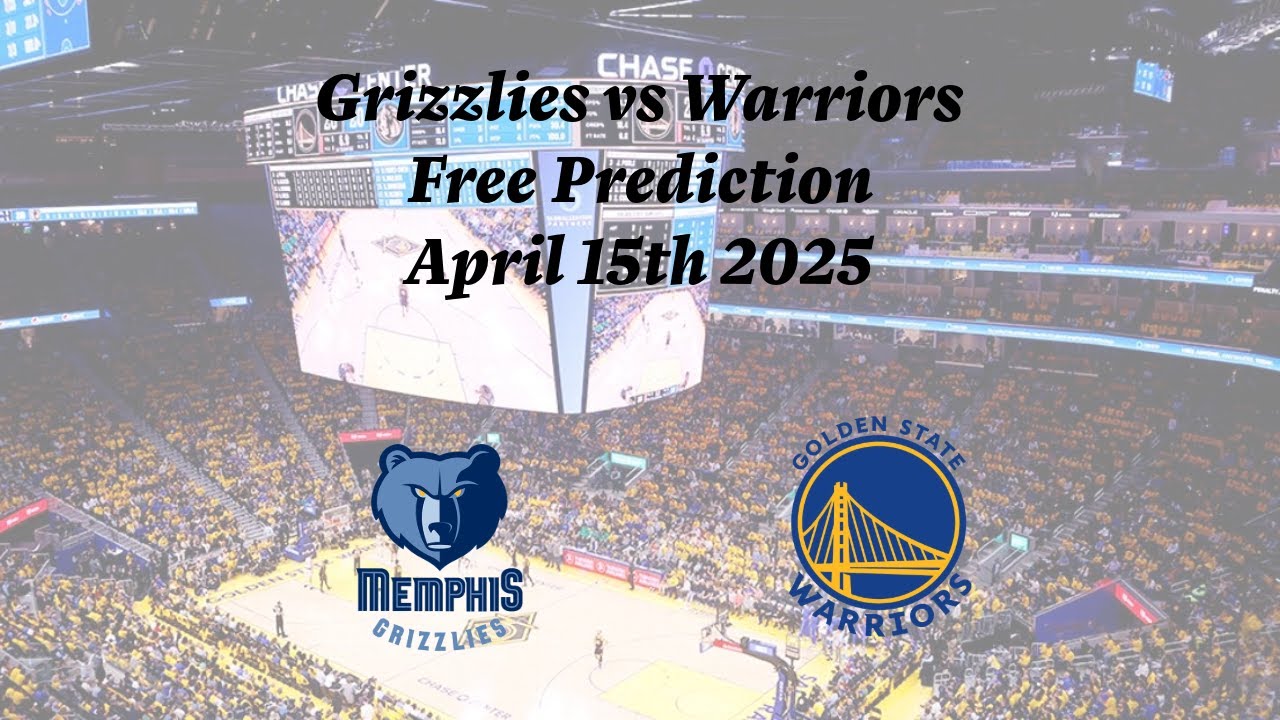 NBA Free Pick | Grizzlies vs Warriors Prediction - 4/15/25