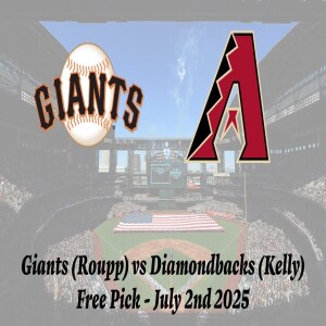MLB Free Pick | Giants vs Diamondbacks Prediction - 7/2/25