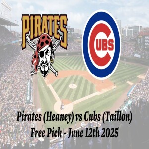 MLB Free Pick | Pirates vs Cubs Prediction
