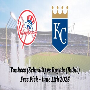 MLB Free Pick | Yankees vs Royals Prediction