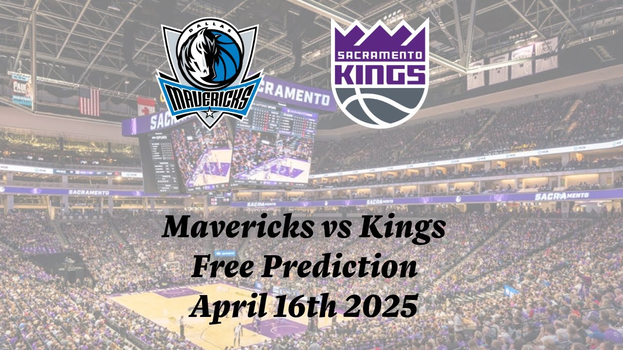 NBA Free Pick | Mavericks vs Kings Prediction - 4/16/25