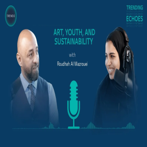 The youths perspective on sustainable art with Roudhah Almazroei | COP28