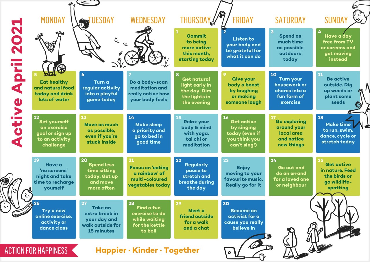 Josie’s Guide to Active April 2021