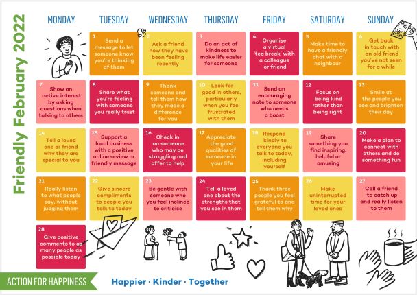 Josie’s Guide to Friendly February 2022