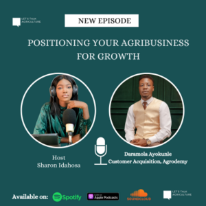 Episode 10: Position your agribusiness for growth with Daramola Ayokunle