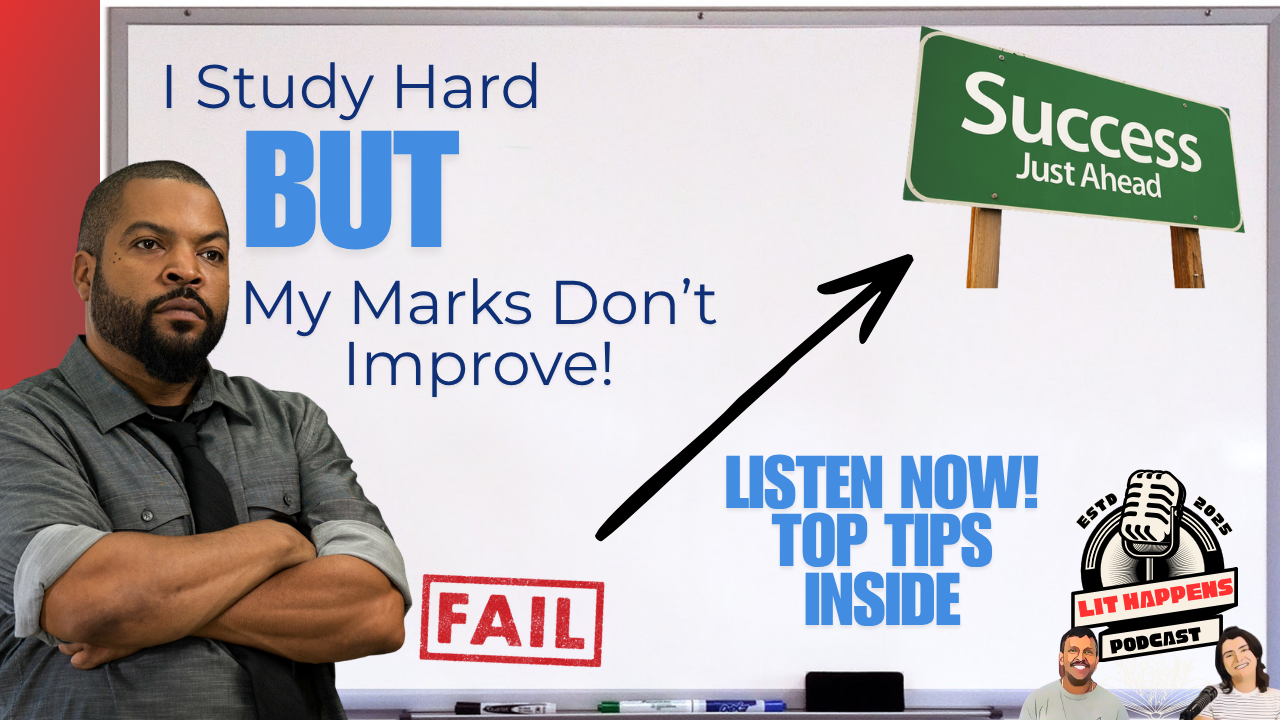 English “I Study Hard But Marks Don’t Improve”| Lit Happens S2E12 episode artwork