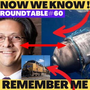 Connection between Missing Sub, 30 tones of missing fertilizer and Palestine train explosions! Roundtable #60