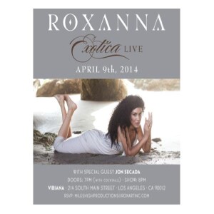 Roxanna: VIP Ticket Giveaway TONIGHT!