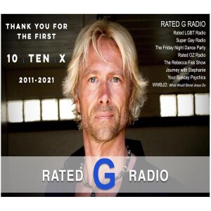 Rated G Radio w Guest Co-Host Mary Lou Munroe Rey Live from Australia!