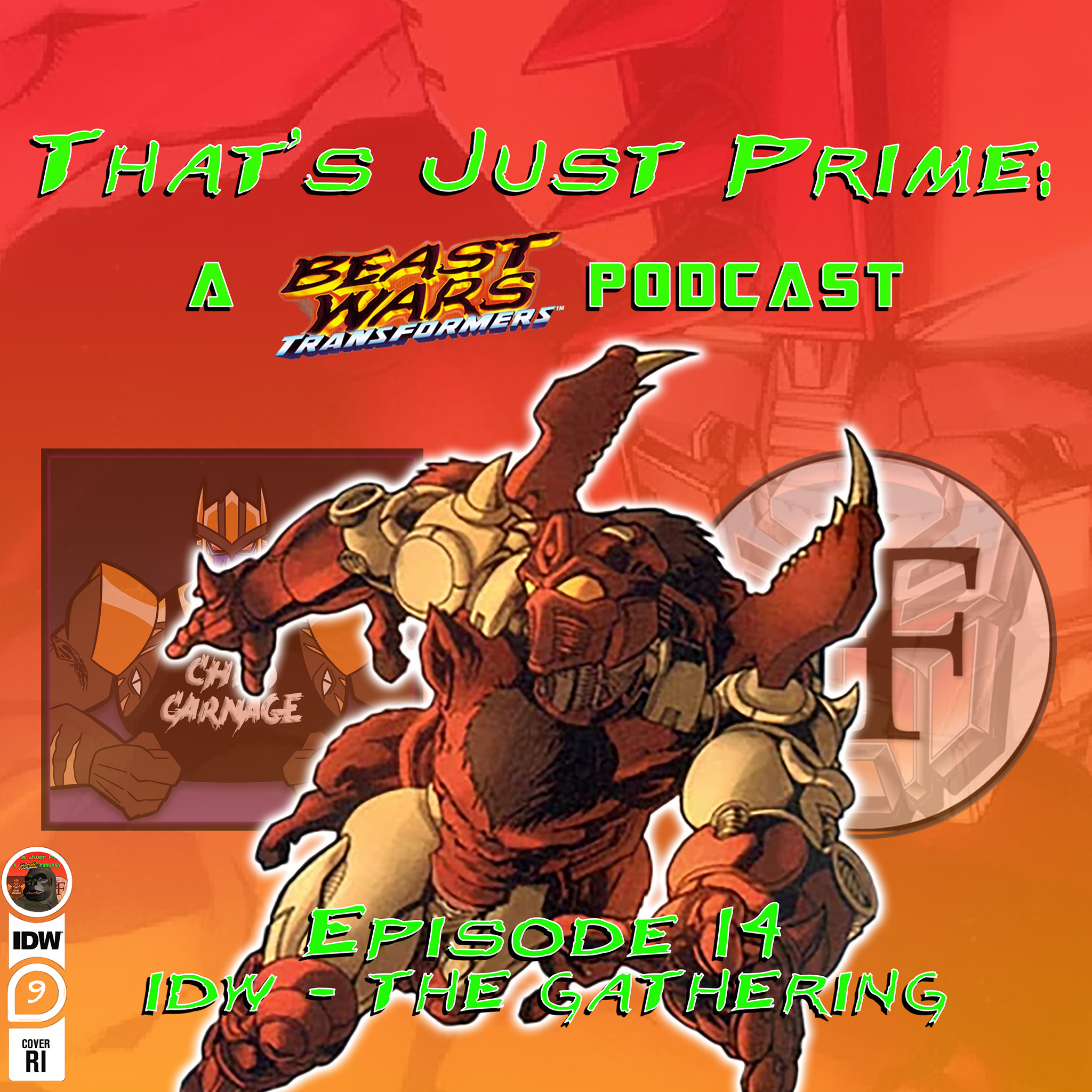That’s Just Prime: A Beast Wars Podcast – Episode 14 IDW The Gathering