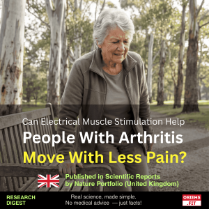 Does Electrical Muscle Stimulation Help People With Arthritis Move Better?