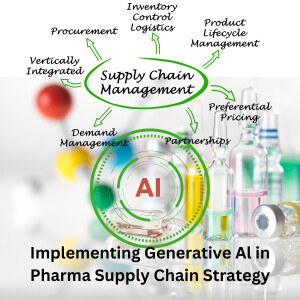 Implementing Generative Al in Pharma Supply Chain Strategy