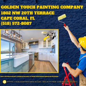 What Is The Price to Repaint a Kitchen in Cape Coral, FL? Golden Touch Painting Company Has the Answer