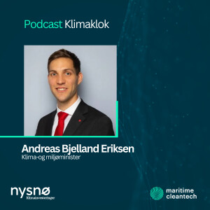 Klima- og miljøminister, Andreas Bjelland Eriksen om norsk klimaomstilling og Trump
