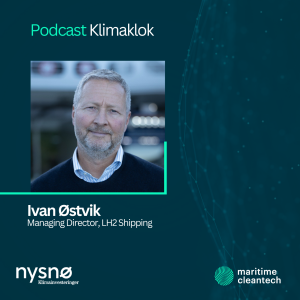Managing director i LH2 Shipping, Ivan Østvik, om flytende hydrogen