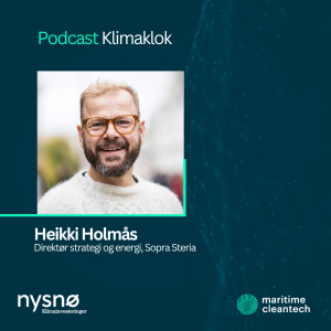 Tidligere miljøminister, Heikki Eidsvoll Holmås, om norsk klimapolitikk
