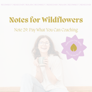 Note 29: Pay What You Can Coaching