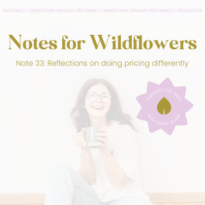 Note 33: Reflections on Doing Pricing Differently