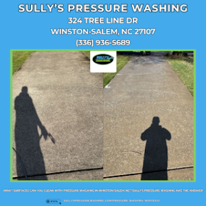 What Surfaces Can You Clean With Pressure Washing in Winston-Salem, NC? Sully's Pressure Washing Has the Answer