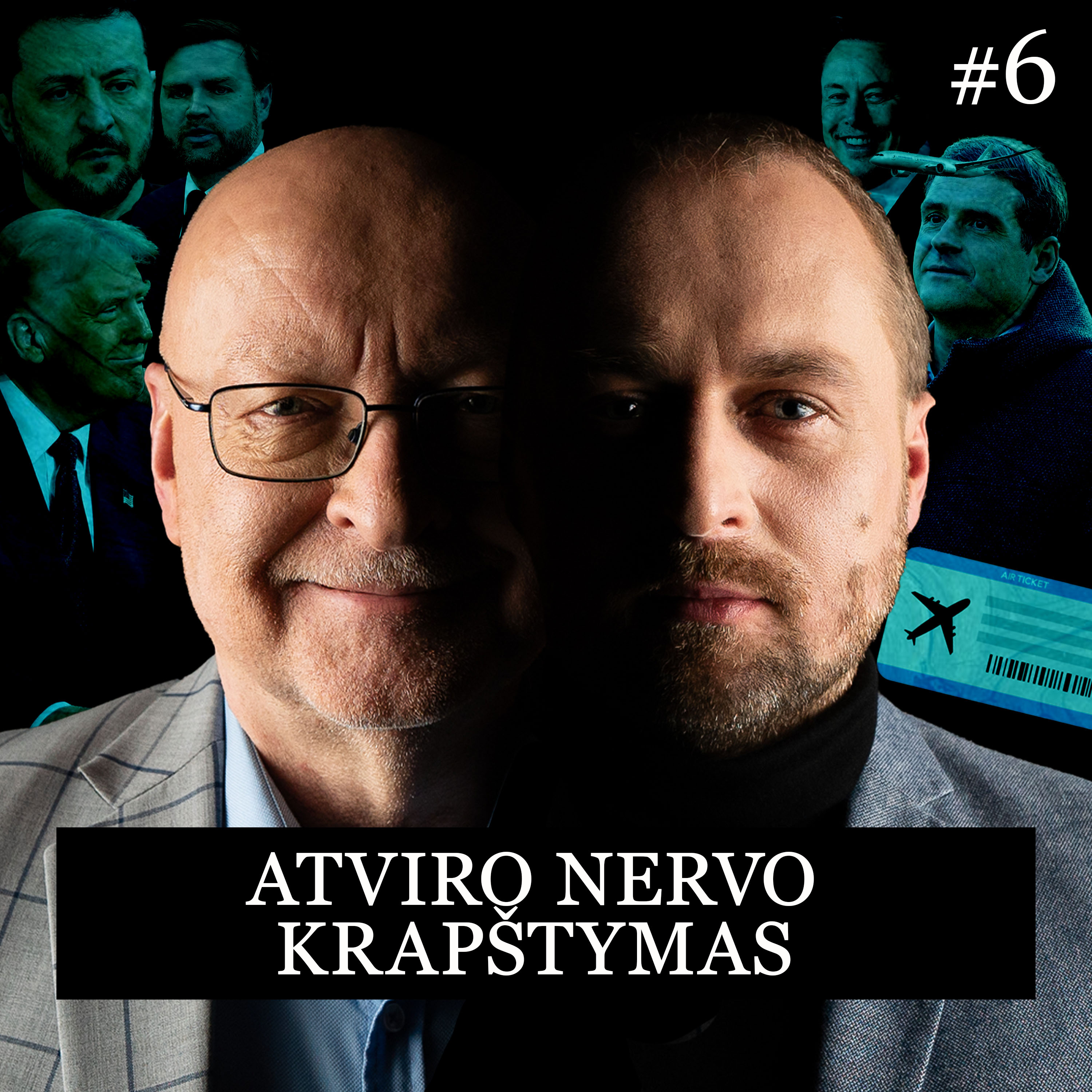 Atviro nervo krapštymas