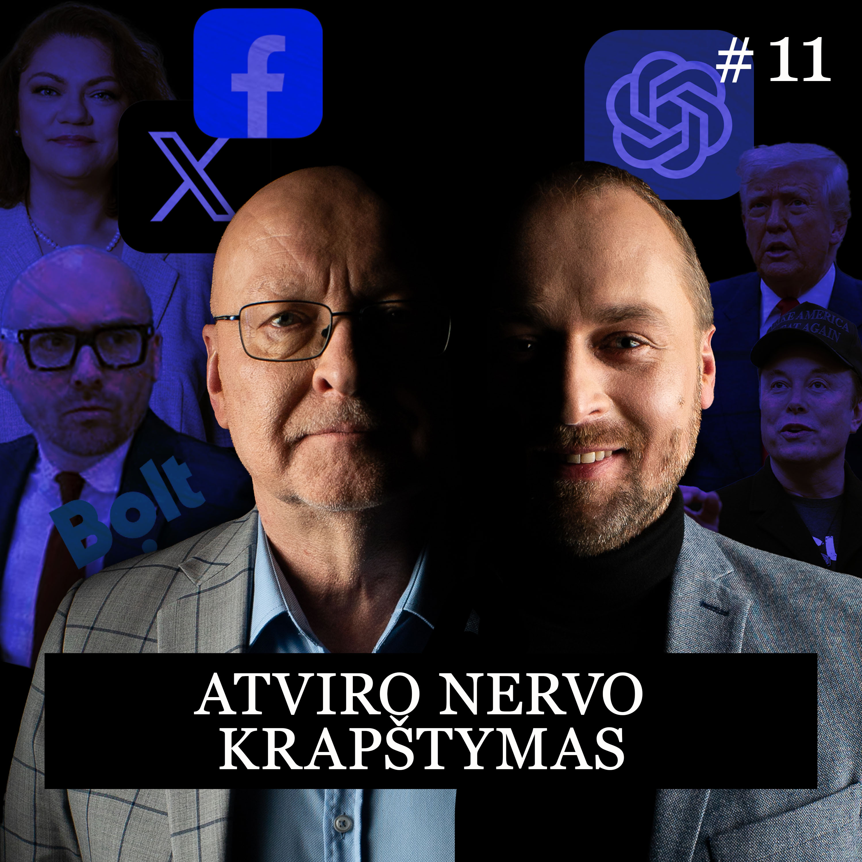 Atviro nervo krapštymas