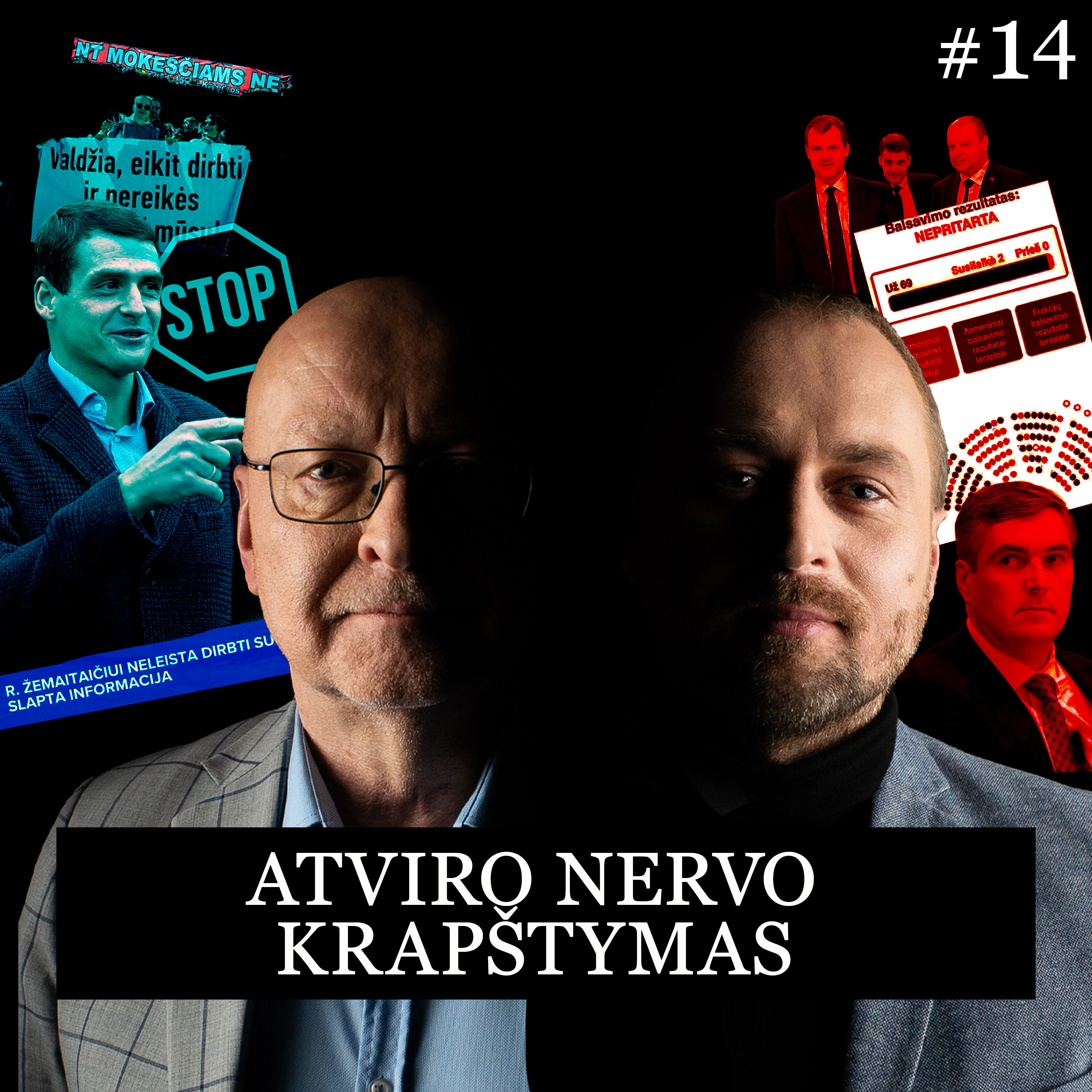 Atviro nervo krapštymas