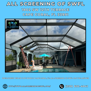 Does Screen Repair Tape Work in Cape Coral, FL? All Screening of SWFL Has the Answer