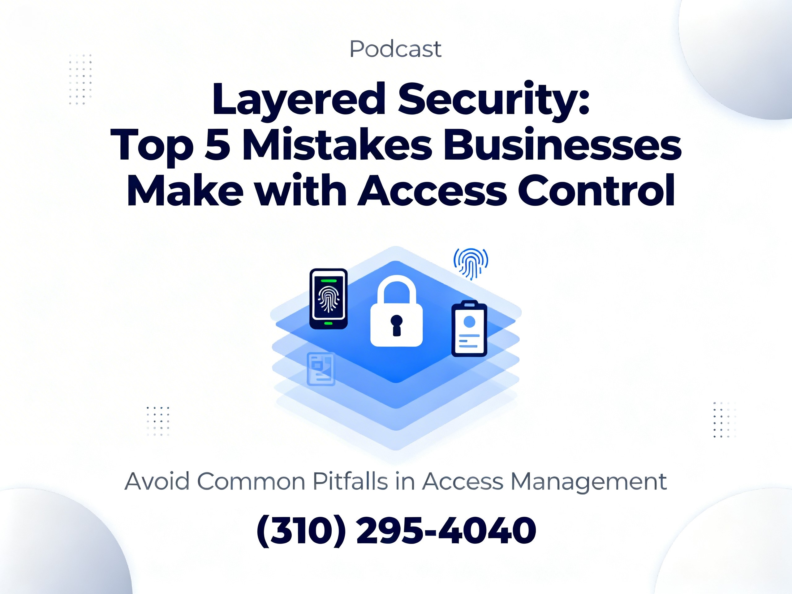 Access Denied: 5 Costly Mistakes Businesses Make with Security Systems" episode artwork