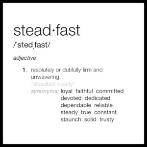 Message 374: ”Having Steadfast Endurance”