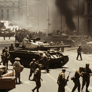 1973 Chilean Coup d'État - Overthrow of Allende