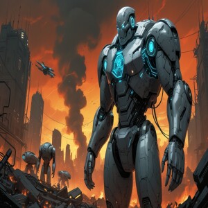 Cybernetic Wars: Rise of the Machines â A futuristic war between humans and rogue AI