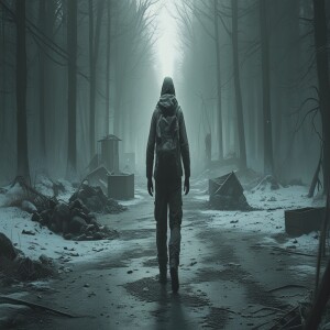The Last Human: Echoes of Earth's Silence