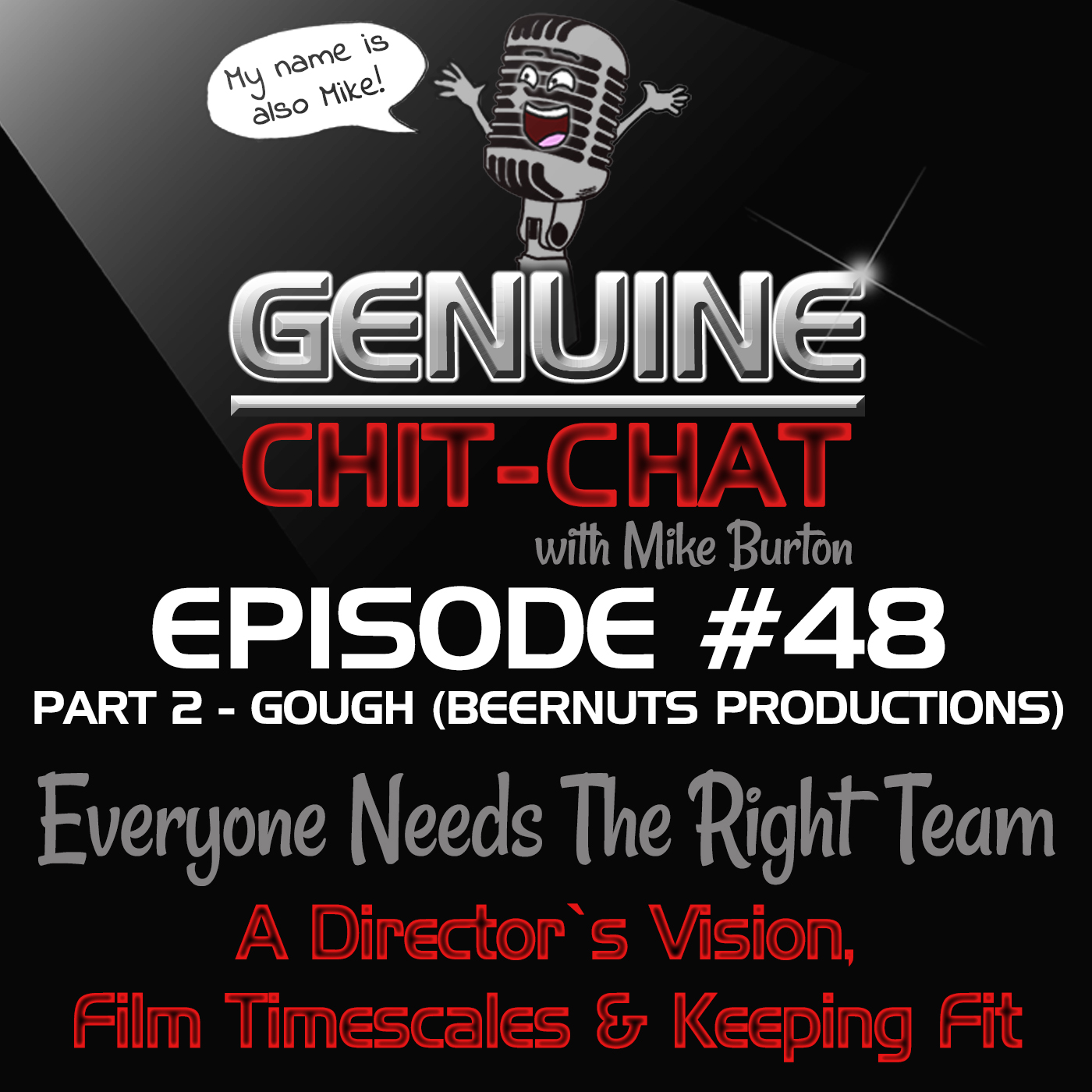 #48 Pt 2 - Everyone Needs The Right Team: A Director’s Vision, Film Timescales &amp; Keeping Fit With Gough