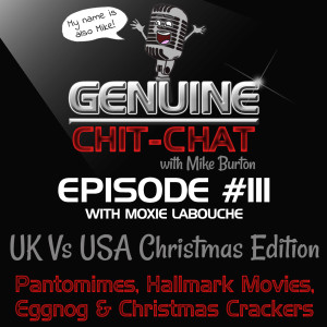 #111 – UK Vs USA Christmas Edition: Pantomimes, Hallmark Movies, Eggnog & Christmas Crackers With Moxie LaBouche