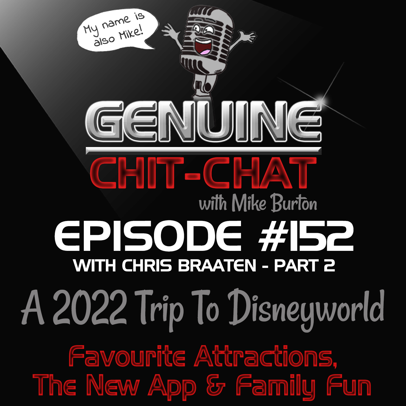 #152 Pt 2 – A 2022 Trip To Disneyworld: Favourite Attractions, The New App & Family Fun With Chris Braaten