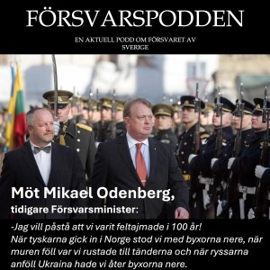 Möt förre försvarsministern; Mikael Odenberg