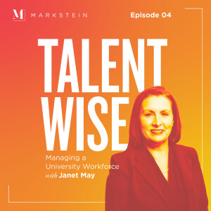 Episode 4: Managing a University Workforce with Janet May