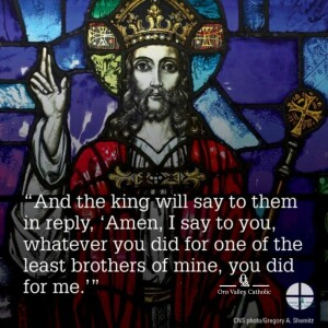 ”If nominated I will not run, if elected I will not serve” - Christ the King