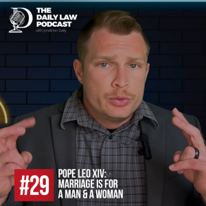 "Marriage is for a Man & a Woman" - Pope Leo XIV