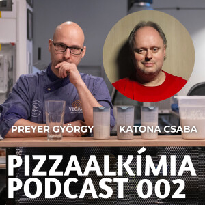 Pizzaalkímia Podcast 002 - A pizza története - Katona Csabával