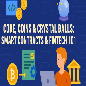 “Code, Coins & Crystal Balls: Smart Contracts & Fintech 101” |EP18