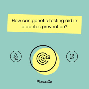 How can genetic testing aid in diabetes prevention?