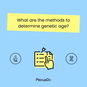 What are the methods to determine genetic age?