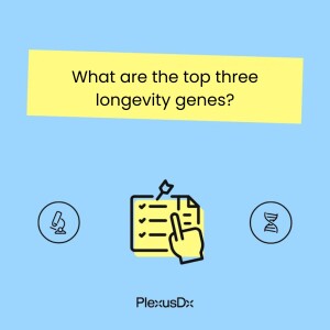 What are the top three longevity genes?