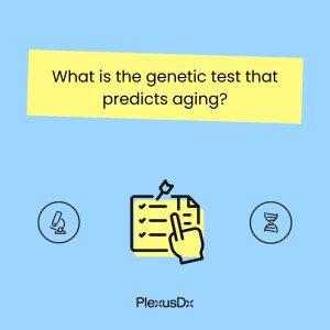 What is the genetic test that predicts aging?