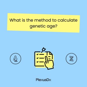 What is the method to calculate genetic age?