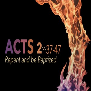 ACTS - Repent and be Baptized