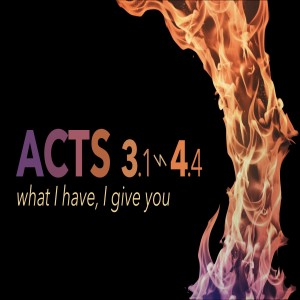 ACTS - What I Have I Give to You