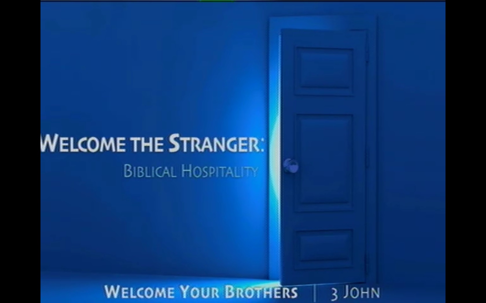 HOSPITALITY - Welcome Your Brothers