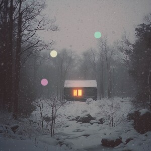 Arctic Blizzard Over the Frozen Forest | Windswept Snowstorm in Finland